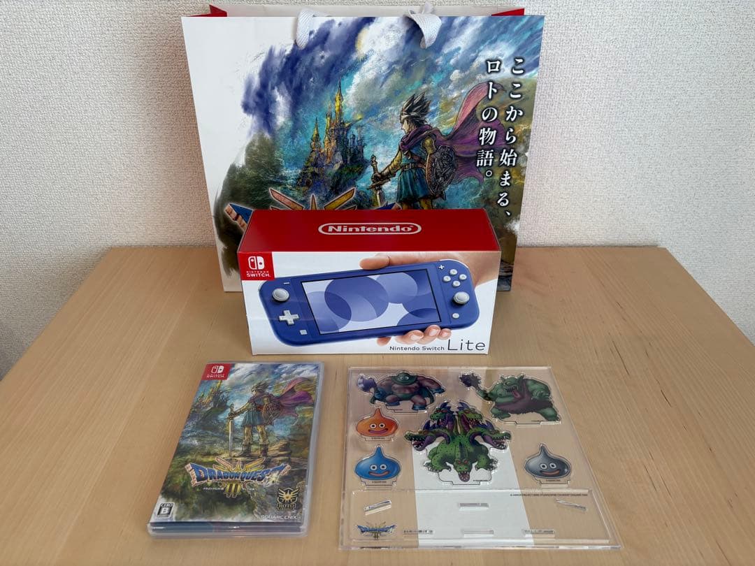 Nintendo Switch Lite ドラゴンクエスト3 セット ブルー