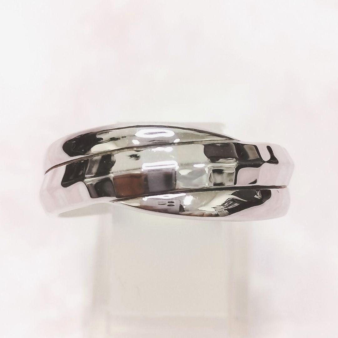 K10WG リング ツイスト デザイン 地金 4g 10.5号