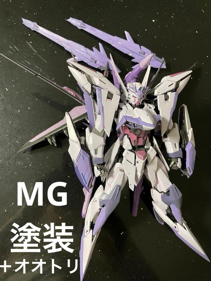 ガンプラmg エクリプスガンダム＋オオトリ全塗装作品